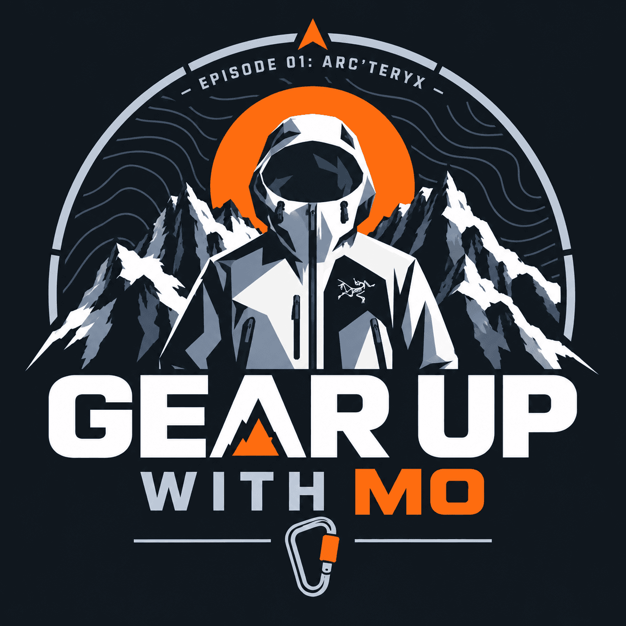 Episode 01: Arc’teryx — alpine shell jacket and mountain artwork